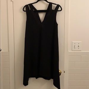 BCBG XS Asymmetrical Trapeze Dress